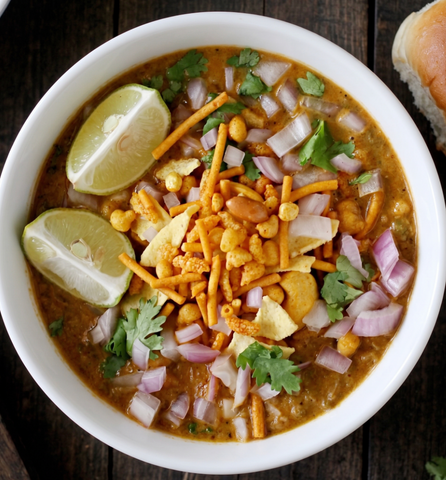 Marathi! Misal (moth beans)(T)