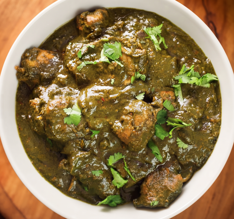 Dhaba Style! Saag Chicken(T)