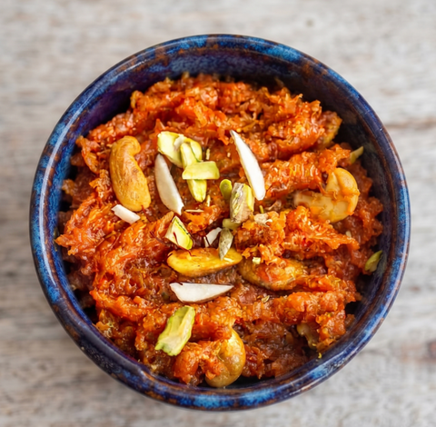 Gajar Ka Halwa (low glycemic)