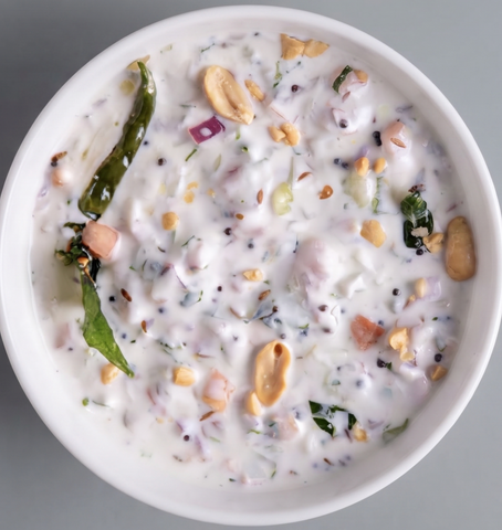 Vegan Marathi Koshimbir(Coconut/ Cashew)(T)