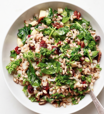 Mediterranean Farro Salad