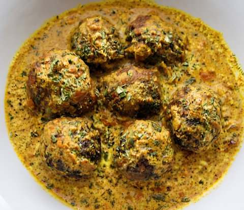 Kale Kofta Curry (T)