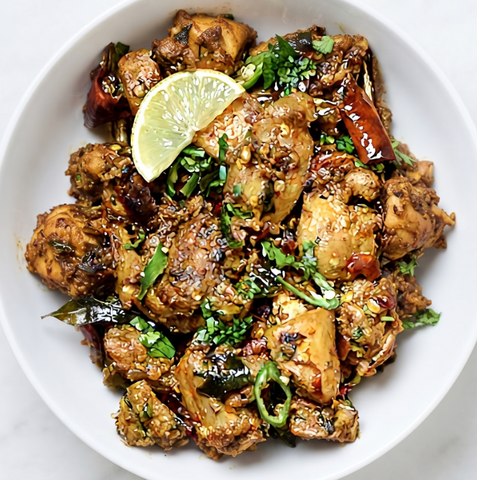 Chicken Uppu Varuval