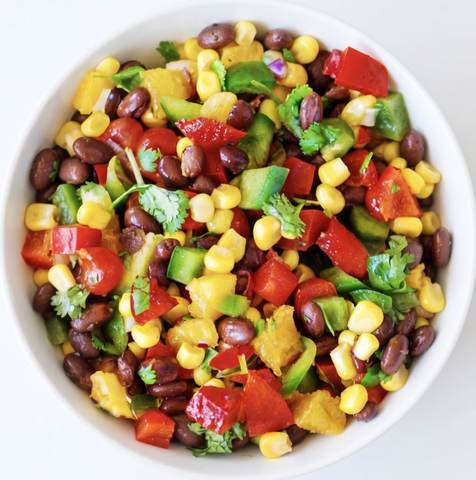 Black Beans & Pineapple Salad(T)