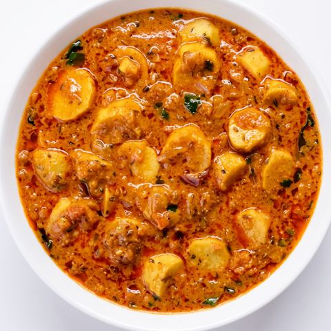 Saatvik- Arbi puchaka curry