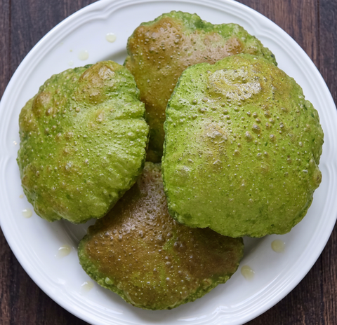 Spinach Poori(4pc)