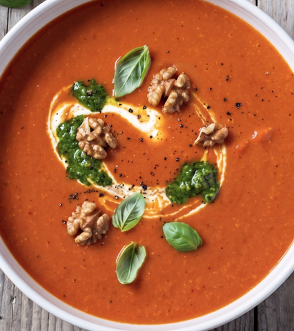 Extra! Walnut Red pepper soup (T)