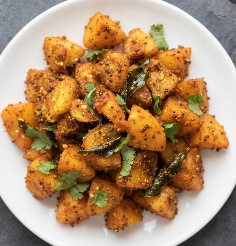 Ajwaini Kache Kele Ki Sabzi (Satvik)