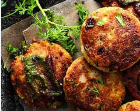 Paneer Kismish Kebab 2pc
