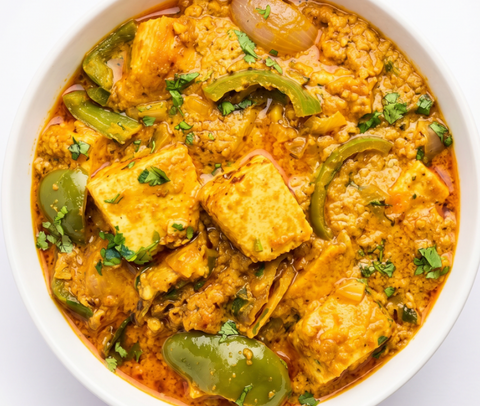 Rajasthani paneer