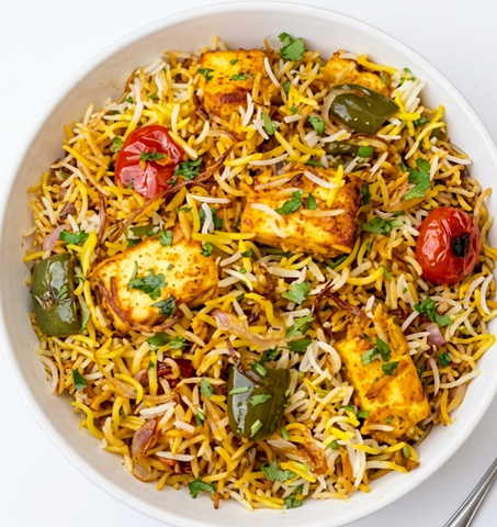 Paneer Tikka Biryani