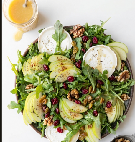 Arugula & Maple Masala Apple Salad