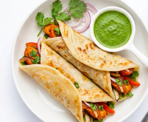 Kids! Chicken Kathi Roll