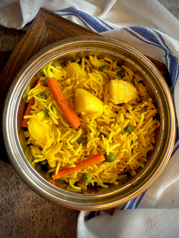 UP Special! Tehri Paneer Pulao(Cashew)