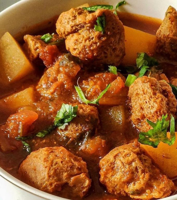 Nutri Ki Sabzi (soyachunks)