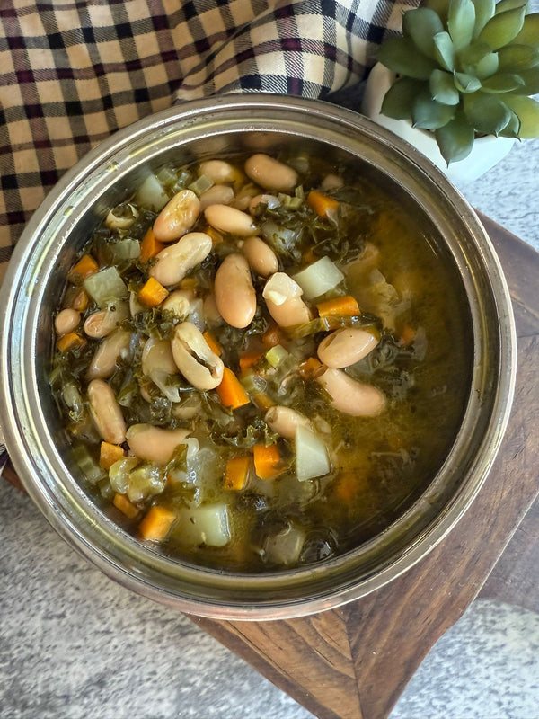 T_NEW! Hearty White Bean & Millet Soup