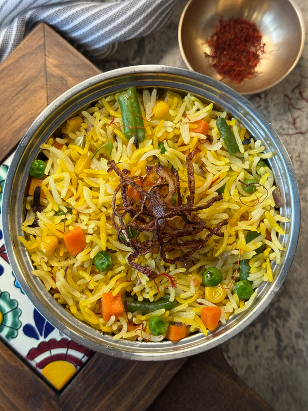 Hyderabadi! Zafran Paneer Pulao(T)