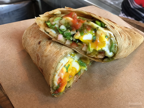 Egg Kejriwal wrap