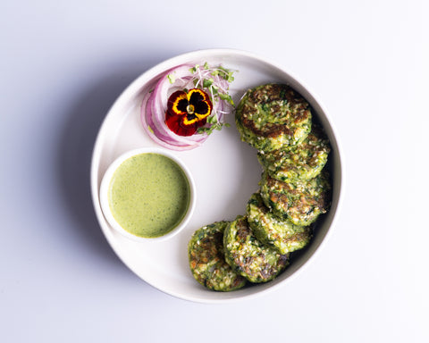New! Amaranth Paneer Kebab(T)