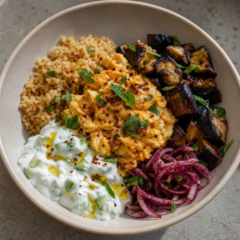 Turkish-Inspired Egg Bowl
